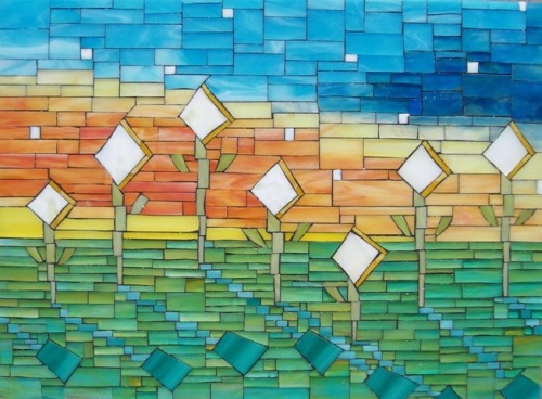 Mosaic Glass Art · Sustainable Mosaic · Commissions Accepted