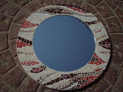 Abstract Mosaic Mirror